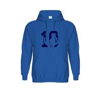 Messi Royal Large Hoodie | Lionel MMessi GOAT Soccer Graphic Sweatshirt | Unisex Football Fan Pullover Hoodie | Streetwear for MMessi Lovers | Gift for Soccer Players & Fans