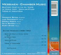 MESSIAEN: CHAMBER MUSIC NEW CD