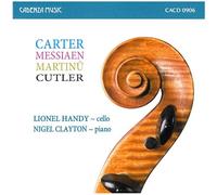 Messiaen/Martinu/Carter/Cutler - Works For Cello & Piano