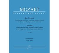 Messiah (K.572) Vocal Score Mixed Voices Choir Music Handel Baerenreiter Germany