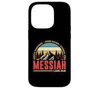 MESSIAH RISEN SAVIOR ETERNAL KING. LUKE 24:6 Case for iPhone 14 Pro