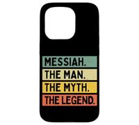 Messiah The Man The Myth The Legend Funny Personalized Quote Case for iPhone 15 Pro