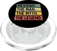 Messiah The Man The Myth The Legend Funny Personalized Quote PopSockets PopGrip for MagSafe