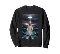 Messiah Water Storm Holy Saint God Sweatshirt