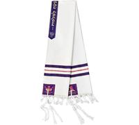 Messianic Tallit Prayer Shawl Israel Yeshua Light of the World Messianic Shawl Wraps Jewish Israel Prayer Scarf for Men Women