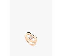 Messika Messika So Move 18ct Gold and 0.1ct Diamond Ring Pink Gold N.5