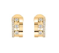 Messika Move Romane 18ct Yellow Gold 0.29ct Diamond Mini Hoop Earrings D - Gold MSK-083