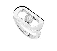 Messika So Move 18ct White Gold Diamond Ring - L