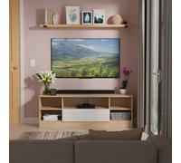 Ready Assembled 2 U Lucca Wide 1 Drawer TV & Media Unit (Ready Assembled) in Light Oak Ready Assembled 2 U Light Oak