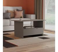 Messina Matt Dusk Grey 1 Drawer Non-Extendable Coffee Table (H)495mm (W)930mm (D)530mm