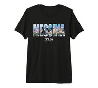 Messina Prefecture Italy City Messina Vintage Design Premium T-Shirt
