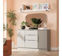 Welcome Furniture Welcome Furniutre Milan 2 Door 3 Drawer Sideboard - Ready Assembled