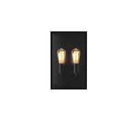 Messina Twin Wall Lamp Black