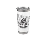 Messing About in Boats Wind in the Willows Book Saying Stainless Steel Insulated Tumbler