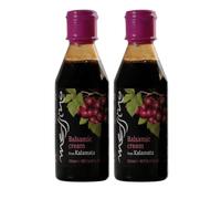 Messino Gr alsamic Cream, Pack of 2 x 250ml (500ml Total) Traditional Aged Balsamic Vinegar Reduction Rich Sweet & Sour Flavour Vegan, No Added Sugar