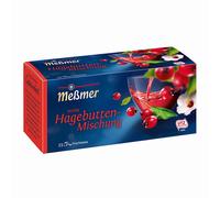 Messmer Mild Rosehip Blend Fruit Tea Hibiscus 75g 12 Pack