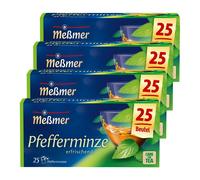 Meßmer Peppermint Herbal Tea Refreshing and Spicy 4 Pack