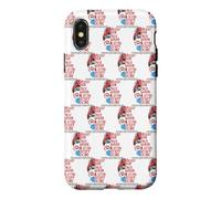 Messy Bun Face Mask Getting Stuff Patient Care Technician Case for iPhone X/XS