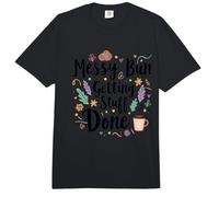 Messy Bun Getting Stuff Done Comfort Colors Adult Heavyweight T-Shirt