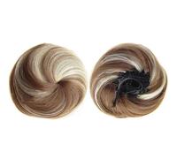 Messy Bun Hair Chignon Extensions for Women Hair Buns Drawstring Ponytail Hair Piece Chignon Updo Clip in Scrunchies Hairpieces Synthetic Straight Hair Hair Bun Pieces for Women(Color:6H613)