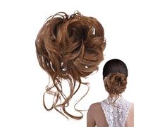 Messy Bun Hair Clip | Wavy Curly Bun Hair Pieces for Women,Styling Accessories Ponytail Holder Hairpieces for Wedding Dating Casual Bride Event Party