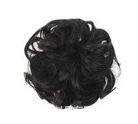 Messy Bun Hair Extensions Curly Wavy Scrunchie Large Synthetic Up Hair Clip Chignon Large Bun Hairpiece for Women Girls