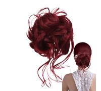 Messy Bun Hair Piece,Claw Clip Curly Wavy Hair Bun Updo Extensions | Wigs Styling Ponytail Holder Claw for Dating Event Casual Party Wedding