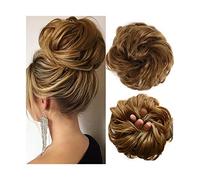 Messy Bun Hair Piece for Women 1 Pack Synthetic Messy Bun Hair Piece Extensions Thick Wavy Ponytail Accessories for Women Headbands Hair Bun Piece(04)