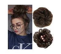 Messy Bun Hair Piece for Women 1 Pack Synthetic Messy Bun Hair Piece Extensions Thick Wavy Ponytail Accessories for Women Headbands Hair Bun Piece(07)