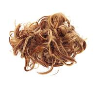 Messy Bun Hair Piece for Women Elastic Chignon Hairpiece with Curly Wavy Texture Comfortable Updo Extension for Weddings Prom and Casual Outings