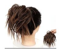 Messy Bun Hair Piece for Women Messy Bun Hair Slice Ponytail Extensions with Elastic Rubber Band Synthetic Fluffy Women Wig Hair Bun Piece(0015)