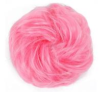 Messy Bun Hair Piece for Women Synthetic Messy Bun Donut Ponytail Hair Extensions with Elastic Rubber Band for Women Hair Bun Piece(90C)