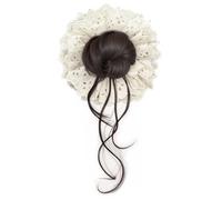 Messy Bun Hair Piece | Lace Ponytail Hair Extensions for Women - Elastic Ponytail Holder Hairpieces Wigs Styling Accessories for Daughter Ladies Girls Girlfriend