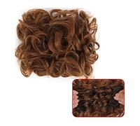 Messy Bun Hair Piece Messy Bun Hair piece Synthetic Messy Hair Bun Ponyail Extension Combs Clip in Ponytail Curly Chignon Hairpiece for Wedding Women Ponytail Extens,27