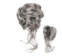 Messy Bun Hair Piece - Updo Hair Pieces for Women Claw Clip - Styling Ponytail Holder Hairpieces Wigs for Dating Event Party Wedding Casual Occasions