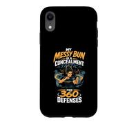 Messy Bun Krav Maga Defense Tactic Case for iPhone XR
