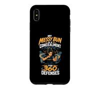 Messy Bun Krav Maga Defense Tactic Case for iPhone XS Max