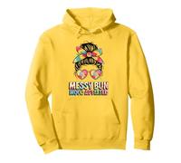 Messy Bun Mood Activated Tie-Dye Fun Pullover Hoodie