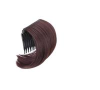 messy buns hair pieces for women, Synthetic Hair Fluffer Comb Raising Cushion for Ultimate Volume,Ideal for Women & Girls' Bun Styling, for Women, Black Women Natural Hair Extensions(Dark brown)