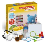 Messy goes to OKIDO - Messy’s Science Kit: My First Lab -Kids Science kids science experiment kit - Fun STEM Toy Educational kids science kit - 15 Experiments and a 12-Piece Science Kit
