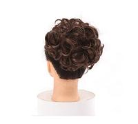 Messy Hair Bun Short Messy Curly Dish Hair Combs Clip in Ponytail Scrunchie Chignon Bun Extension Synthetic Updo Hairpieces Hair Tray Ponytail Hair Piece for Women Ponytail Hairpiece for Daily Wear