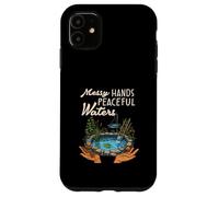 Messy Hands Peaceful Waters Pond Builder Case for iPhone 11