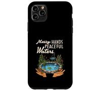 Messy Hands Peaceful Waters Pond Builder Case for iPhone 11 Pro Max