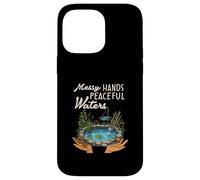 Messy Hands Peaceful Waters Pond Builder Case for iPhone 14 Pro Max
