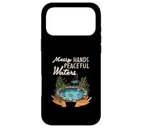 Messy Hands Peaceful Waters Pond Builder Case for iPhone 17 Pro Max