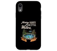 Messy Hands Peaceful Waters Pond Builder Case for iPhone XR