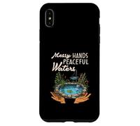 Messy Hands Peaceful Waters Pond Builder Case for iPhone XS Max