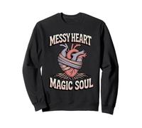Messy Heart Magic Soul Emotional Wellness And Strength Sweatshirt