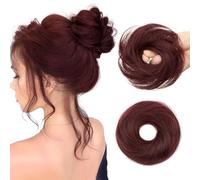 Messy Scrunchies Bun Extensions Curly Wavy Hairpieces For Women Updo Ponytail Chignons Accessories 99J