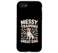 Messy Training Great Dog Funny Puppy Lover Case for iPhone SE (2020) / 7/8
